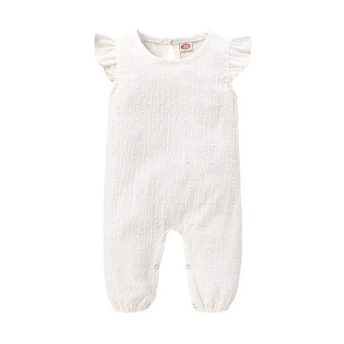 Catpapa Body bébé nouveau - né en coton à rayures de couleur unie