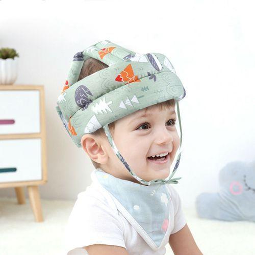 Protection de tête et casque antichute bébé apprenant à marcher - Green Forest