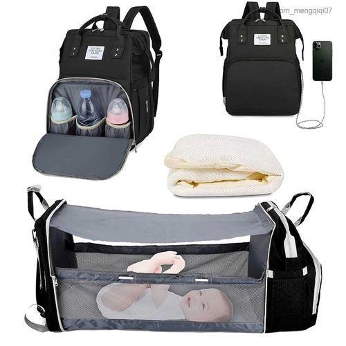 Sac à langer pour trousses de soins pour bébé Sac à dos de lit