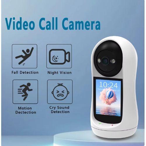Caméra De Surveillance D'appel Vidéo HD Bidirectionnelle, Appel Intelligent à Une Touche