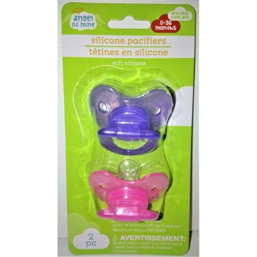 2 Tétines en silicone pour filles