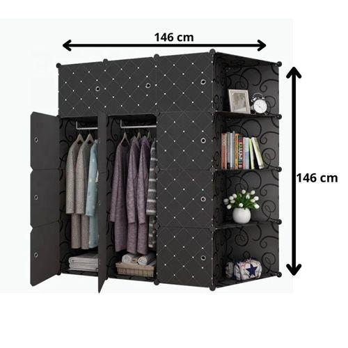 Autre Armoire Penderie 3 battants en plastique