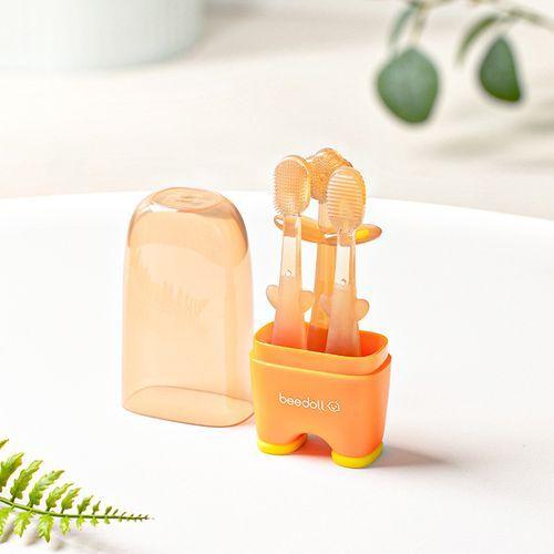 Brosse De Nettoyage De Langue De Bébé, Poils Souples En Silicone
