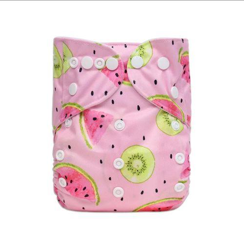 Couche lavable avec insert haute qualité ,3 à 15kg _rose