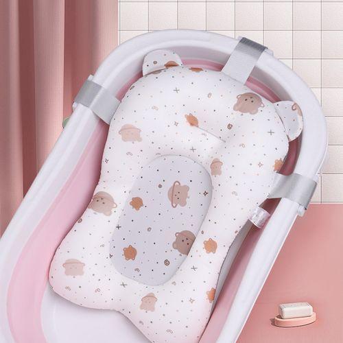 Non-Slip Bathtub Mat For Baby Shower Foldable Newborn Holder