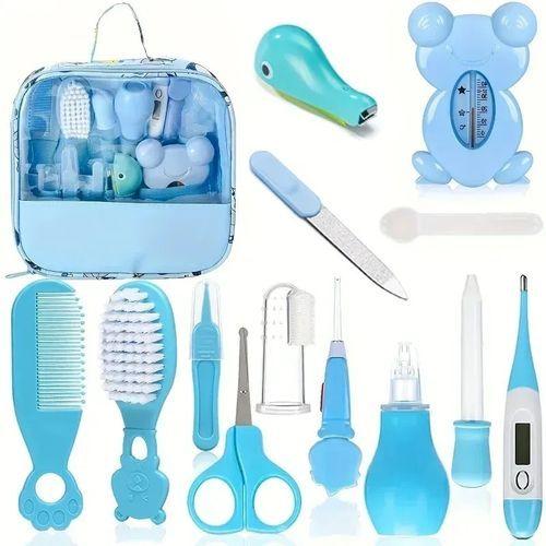 Blue Whale 13-piece baby nail clippers care set