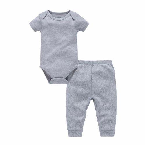 Ensemble Bébé 2 Pièces-100% Coton pour un Confort Absolu