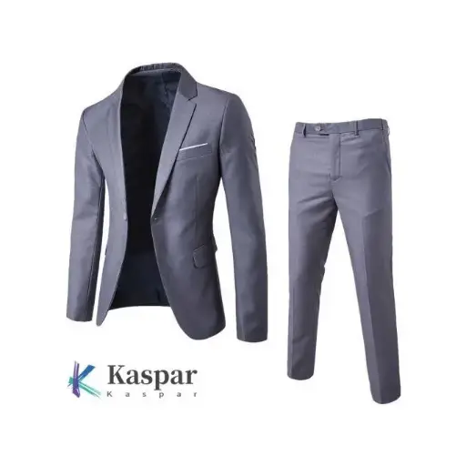 Partagez ce produit Gukbis Costume Pour Hommes 2 Pièces Costume De Mariage De Luxe Classique, Costume Professionnel