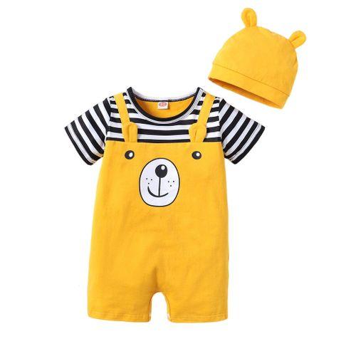 Ensemble De Pantalons à Rayures Ourson-Y