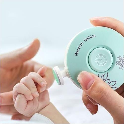 Ongles électrique Pour Bébé Vert, Facile à Couper, Adapté Aux Nouveau-nés