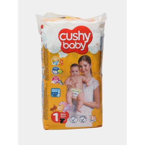 Cushy Baby Couche Eco - 1 Paquet de 10 Pieces Nouveau Né - Taille 1 (2-5kg)