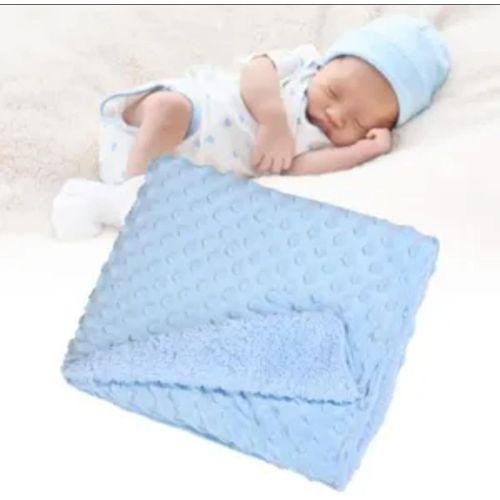 Couverture de bébé super douce en polyester double épaisseur