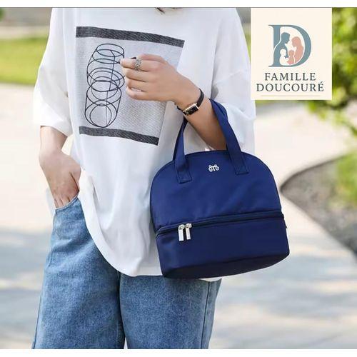 Sacs à lait maman isolation étanche Double couche stockage de glace lait Portable bébé sac à couches sac à dos pour le stockage du lait maternel