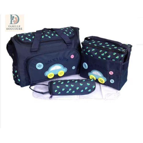 Sac à Langer de Voyage 3 Pièces – Pratique, Élégant et Tout-en-Un !