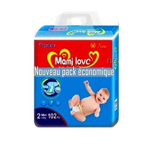 Pack éco 102 couches PREMIUM Mini de 3 à 6kg