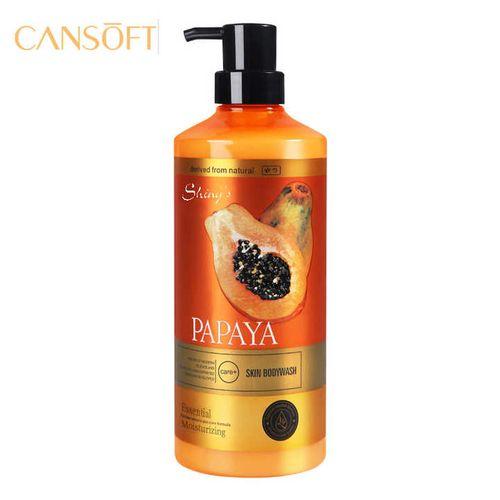 White Label Gel douche à base de Papaya, hydratant, longue durée