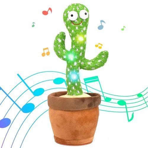 Jouet Cactus Qui Peut Chanter Et Danser, Jouet Cactus En Peluche Qui Peut Apprendre à Parler
