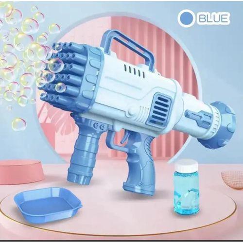 Machine à Bulles Automatique Rocket Booms enfants Jouet Led Bazookas Pistolet à Bulles rose