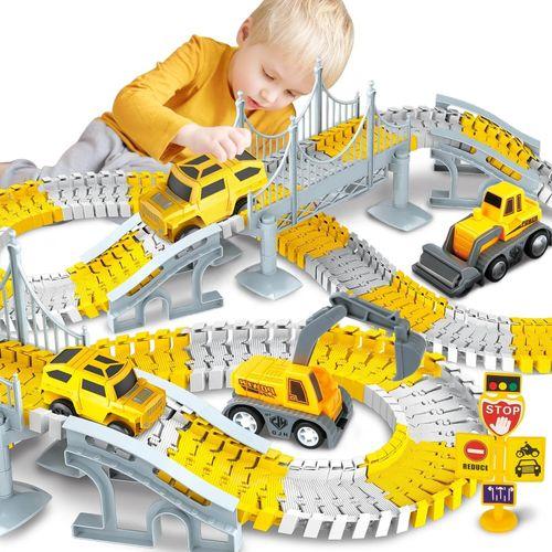 Louna Ensemble de jeu de piste-180 pces avec voiture