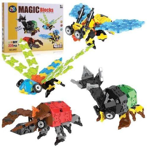 Autre ACELIFE - Kit de jeu éducatif - 263 blocs de construction