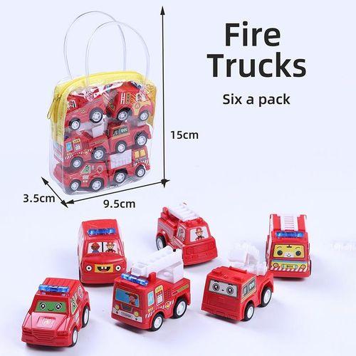 6pcs/set petits jouets de voiture pour des enfants