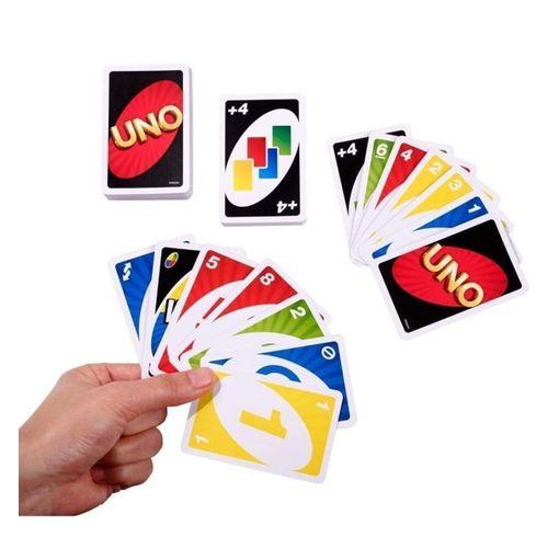 Jeu de cartes MUESO UNO - Jeu de cartes Uno pour 7 ans et plus pour adultes, ensemble de 108 cartes