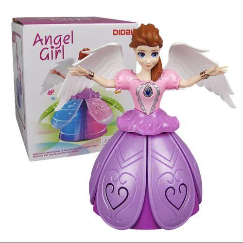 Poupée Princesse - Qui danse en tournant - Rose
