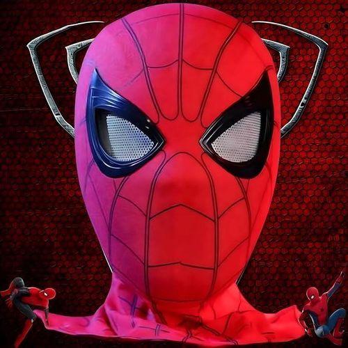 Masque Spiderman avec yeux mobiles pour enfants, adultes et hommes
