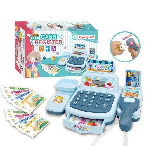 Mini Children Simulation Scan Credit Card Cash Register Play House Toys