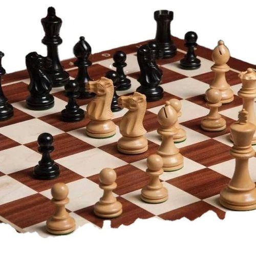 Jeu de Société 2 - in-1 checkers / chess 3+ Ages