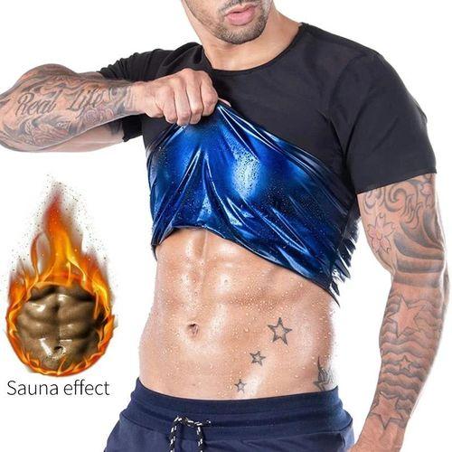 T-Shirt amincissant de sauna pour homme