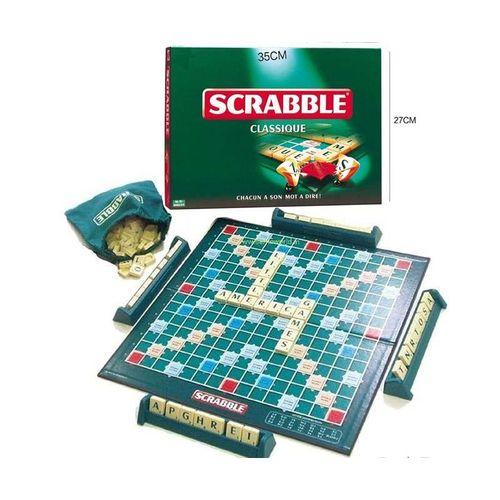 Scrabble Jeux Classique, Jeu de Société et de Lettres