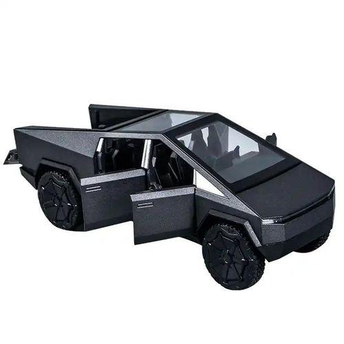 Modèle de camion Pickup en alliage - Gris mat moyen en boîte (Matt Gray)