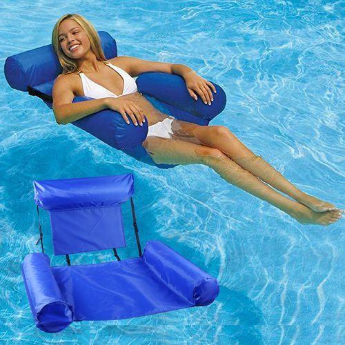 Chaise à Eau Gonflable Pour Piscine, Lit Flottant, Chaise Longue