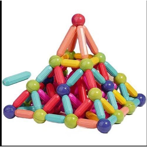 Jeu de Construction Magnétique, 36PCS, Bâtons Magnétiques de Construction, Jeux Educatifs, Jouet