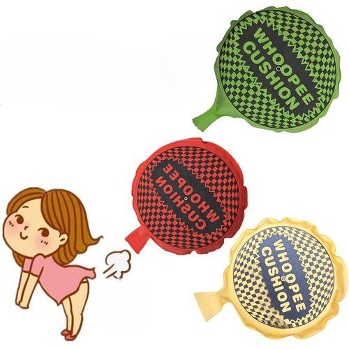 Unbrand Lot de 3 Coussins Auto-gonflant pour les Enfants et Adultes Son de Pet Blagues Farces Prank
