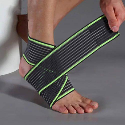 Support de Cheville, Confortable et Respirant, Double Pression, Support de Cheville pour Course à Pied, Basket-ball, Volley-ball, Support de Pied de Compression pour Entorse