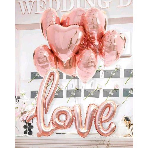 Ensemble de Ballons Love Déco Romantique