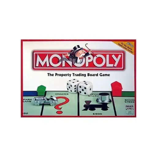 Monopoly Jeux De Société - 2-8 Joueurs - 8 Ans Et Plus - Blanc