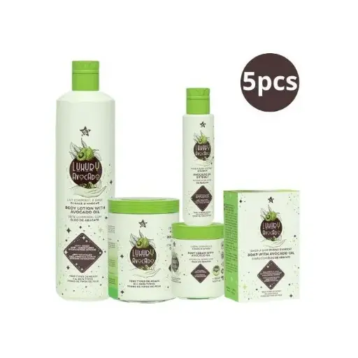 Luxury Gamme Luxuryy AVOCADO- hydratant et unifiant - 5pcs