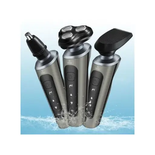 Ensemble De Rasoir Pour Hommes 9D Electric Shaver 3 Lames Rechargeables Lavables USB