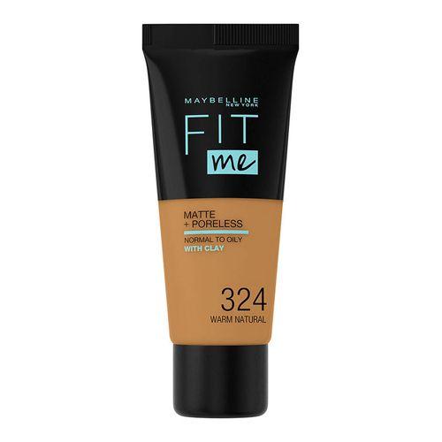 Maybelline New York Fond De Teint Liquide - Fit Me - Warm Natural (324)