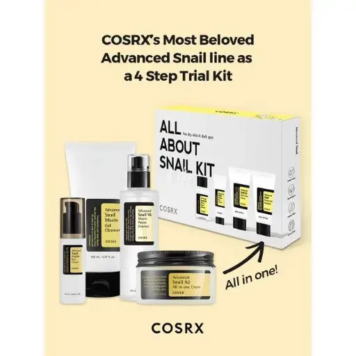 Cosrx All About Snail Coffret de Soins à La Mucine d’Escargot