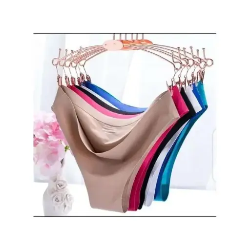 Other Lot de 6 Slips en Coton invisible - Multicolore