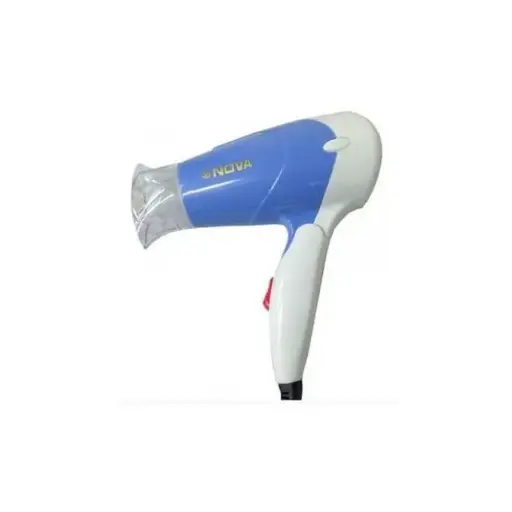 Partagez ce produit Mini Sèche-Cheveux Professionnel - Pliable - 1400W - Bleu