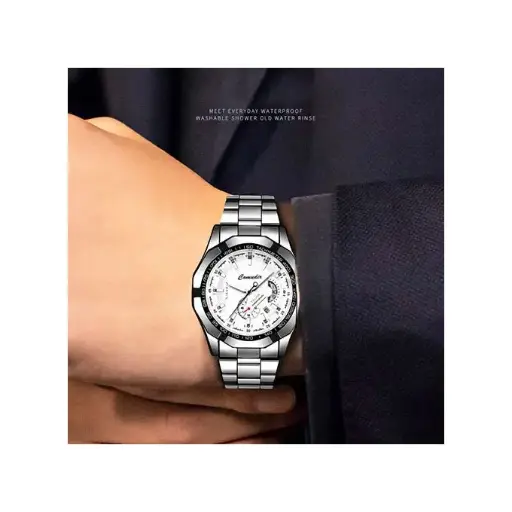 Mode Montre Quartz Imperméable Sport Calendrier Homme