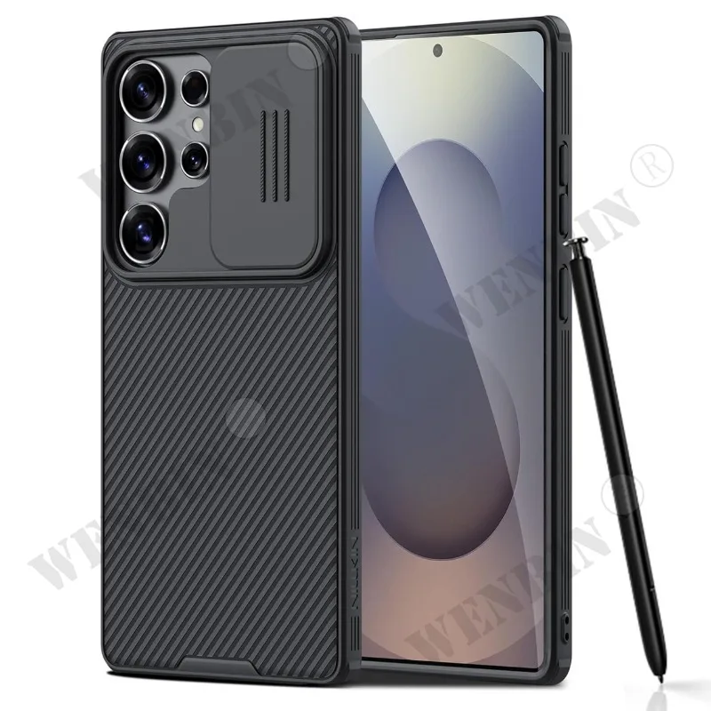 Coque pour Samsung S25 S24 S23 Ultra Plus CamShield Pro, étui pour appareil photo coulissant magnétique, housse de Protection arrière Capa Fundas