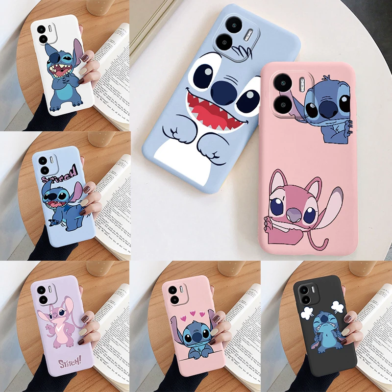Pour Redmi A1 A2 Coque mignon Lilo point ange couverture Silicone souple mince Coque dessin animé Funda étui pour Redmi a1 RedmiA1 A 2 pare-chocs