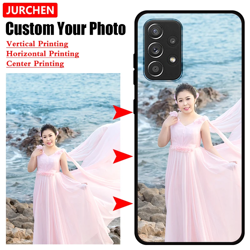 Coque Photo personnalisée pour Samsung Galaxy A32 A22 A53 A55 A11 A12 A13 M32 M33 M23 M13 M34 M52 A03 F52 F23 A73 A70S A22S 5G, housse en TPU
