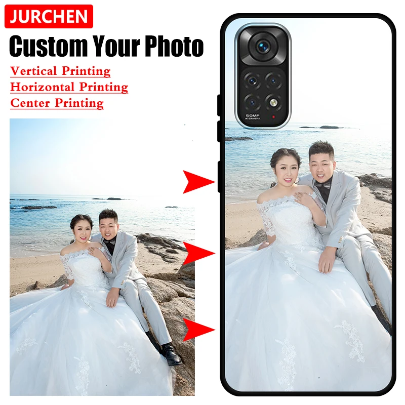 Étui Photo personnalisé pour Xiaomi Redmi Note 13 13C 13R Poco M6 X6 C65 A3 A3X K70 K70E Pro Plus Neo K40 Gaming 5G 4G, housse en verre TPU